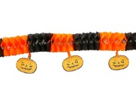 HALLOWEEN GARLAND PAPIEROVÉ TEKVICE 3M BANNER