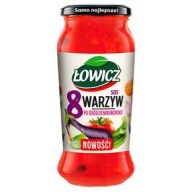 LOWICZ OMÁČKA 8 STREDOMORSKÝCH ZELENIN 500G