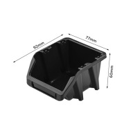 Skladový kontajner 77x92x60 mm dielenská garáž
