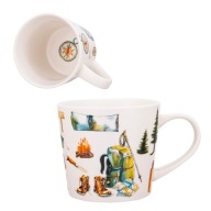 Darček pre cestovateľa Porcelánový hrnček Altom Design na kávu a čaj, 400 ml