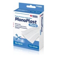 MonoPlast Látkový sadrový obväz Strong 8cm 1m