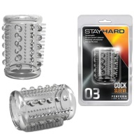 STAY HARD COCK SLEEVE 03 prekrytie s cvokmi
