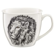 Veľký porcelánový hrnček AMBITION LION 550ml Lion