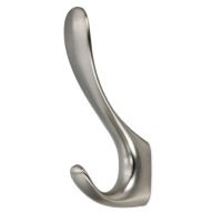 HOOK INOX VEŠIAK NA STENU DVOJITÝ PEVNÝ UNIVERZÁLNY LOFT