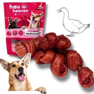 Pochúťka pre psa UZLY S KAČIČKOU 100g HAUHEAVEN od LalaZoo