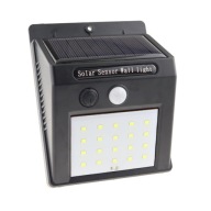 SOLÁRNA ZÁHRADNÁ LAMPA 20LED S POHYBOVÝM A SÚMRAKOVÝM SNÍMAČOM