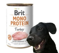 BRIT MONO PROTEIN Morčacie mokré krmivo Morčacie 400g krmivo pre psov