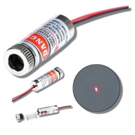 650nm 5mW červený bodkový laser 5V nastaviteľný