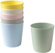 Detský hrnček IKEA KALAS, 6 ks