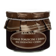 ČIERNE RÍBEZLE A JABLKÁ BEZ PRIDANÉHO CUKRU 310 g - KROKUS