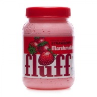 Jahodové chumáčiky z marshmallow