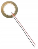 Bzučiak Piezo menič 12mm káble bez generátora