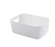NÁDOBNÝ KOŠÍK JOY organizér na korenie 23x15,5x10 BIELY