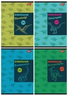 Zápisník A5 16k mriežka Dinosaur Unipap