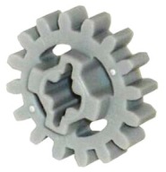 LEGO TECHNIC GEAR 16 SVETLO SIVÁ 94925 - 1ks