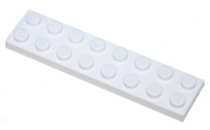 LEGO PLATE 2X8 BIELY ČÍSLO 3034