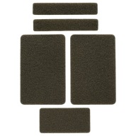 SET VELCRO PANELOV NA ZÁPLATY 5 KS. M-TAC ARMY OLIVE