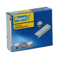 60 zinkových sponiek (1000) Omnipress Rapid