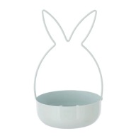 Plechový tanier, miska, tanier na cupcaky, maškrty, Altom Design Bunny