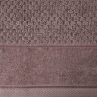 Osuška FRIDA 50x90 cm, hnedá, hrubá bavlna