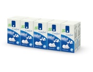 Neparfumované vreckovky AHA Tissue, 3 vrstvy. 10 ks.