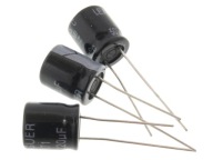 Elektrolytický kondenzátor 220uF 50V 10x12mm 3ks