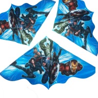 AVENGERS VEĽKÝ KITE PRE DETI XL HULK IRONMAN 116 x 60 cm SUPERHRDINA