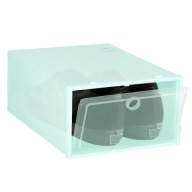 ORGANIZÁTOR NA OBUV KRABICA DO ŠATNÍKA S KLAPOU NÁDOBA NA OBUV 31x21,5x12,5cm
