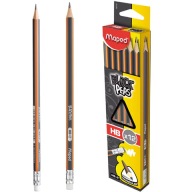 Ceruzka s gumou Blackpeps HB Maped 851721