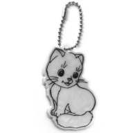 REFLEXNÝ PRÍVESNÍK GADGET REFLEXNÝ PRÍvesok na kľúče kat