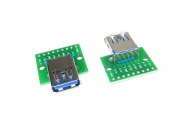 PREPÍNAČ ZÁSUVKY USB 3.0 NA PCB 9 PIN (DIP9)