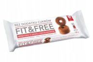 Fit & Free Cookies Čokoládové sušienky bez cukru Cukier Nyskie 120 g