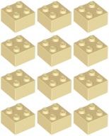 LEGO 3003 BRICK 2x2 piesok (15g) 12 ks.