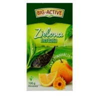 Big-Active zelená s pomarančom 100g list