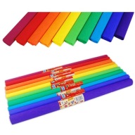 CRIPPED hodvábny papier MIX SPECTRUM 10 ROLČIEK 50x200cm