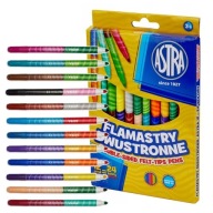 Obojstranné popisovače Astra 12 pier = 24 farieb