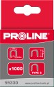 Kalené sponky S 6,2 mm polkruhové L: 12 mm Proline 55332