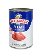 Strianese paradajky celé lúpané pelati talianske 400g