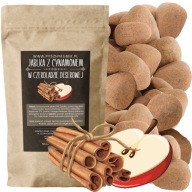JABLKÁ v čokoláde so škoricou 100g, kandizovaná ŠKORICA