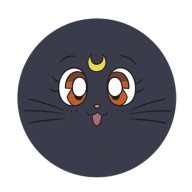Špendlík Sailor Moon Luna 58 mm