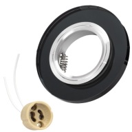 GU10 SKLENENÁ HALOGÉNOVÁ LAMPA PRE LED ŽIAROVKY
