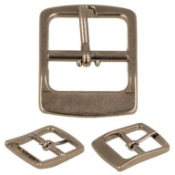 Spona Spona na opasok 16mm slučka Dark Nickel 5 ks