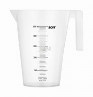 SMART polypropylénová odmerka s 500 ml stupnicou a rukoväťou