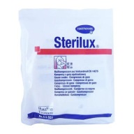 STERILUX ESGas obklady, 12 vrstiev, 10x10 cm, 3 ks