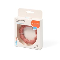 BABYONO SILIKÓNOVÉ ZÚZAČKY PRE BOJČATÁ NA ZÚBKA, MÄKKÝ KRÚŽOK 0+ 825/02