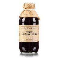 Sirup z lesných černíc, prírodná černicová šťava, 330 ml