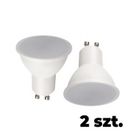 Sada 2x Kanlux-Miledo K LED GU10 6W WW teplá žiarovka