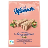 Manner Vafle s lieskovými orieškami 200g