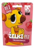 BeRAW Kids Jahodové ovocné želé pre deti bez pridaného cukru, prírodné 35g