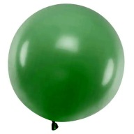 Balóny Veľké okrúhle, tmavozelené, obrie gule, 48 cm, 5 ks.